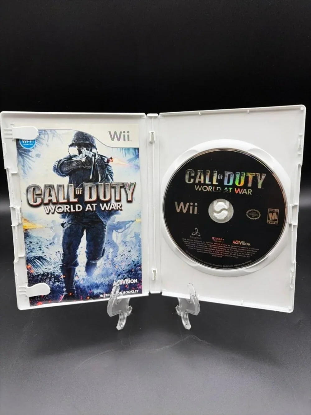 Call of Duty World at War Nintendo Wii Complete CIB Tested